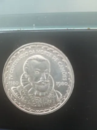 1000 Escudos Plata Camões 1580-1980