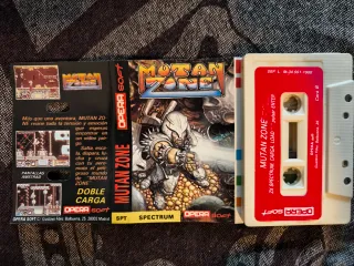 Juego Spectrum Mutant Zone Opera Soft