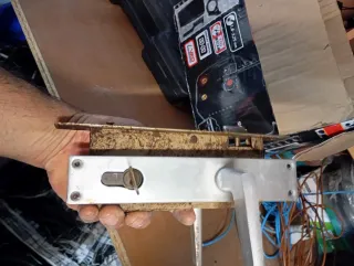 Cerradura completa oxidada