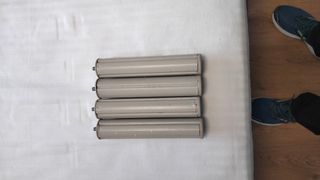 4 Patas Somier Fibra Roscables