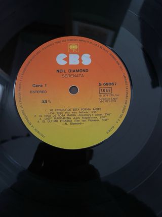 Vinilo Neil Diamond - Serenade