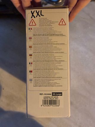 Cadenas textiles para nieve Snowride