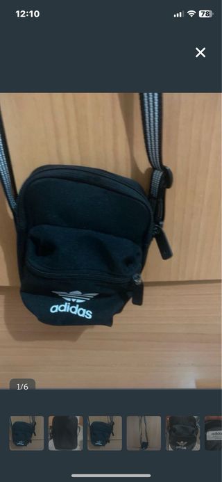 Lote 2 bandoleras una Adidasy otra marca fashion