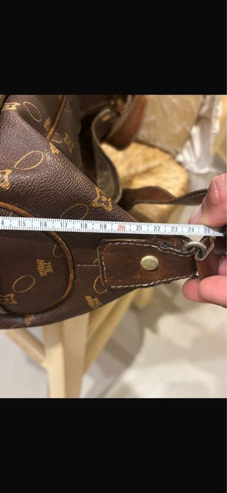 Borsa The Bridge marrone monogram