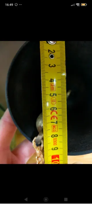 Campana de bronce náutica con ancla