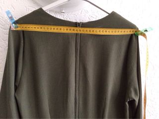 Vestito verde oliva taglia M