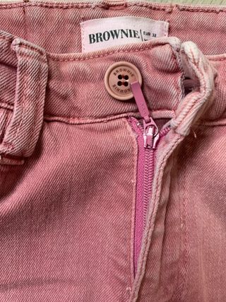 Pantalones cargo acampanados rosas