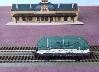 Vagón H0 Toldos Roldán