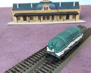 Vagón H0 Toldos Roldán