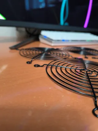 4 Rejillas Protectoras Ventilador 120mm