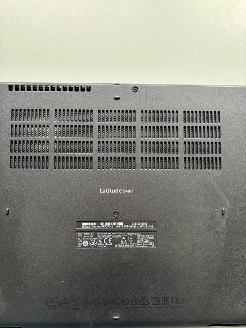 Dell Latitude 5480 Laptop Ordenador portátil afbeelding 4