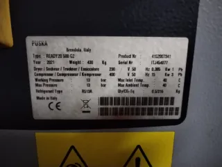 Compresor PUSKA RTA 20 estropeado