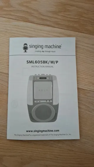 Gioco Karaoke singing machine AGUA