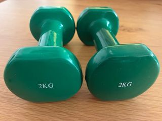 Peses / Mancuernas Verdes 2 kg (Par)