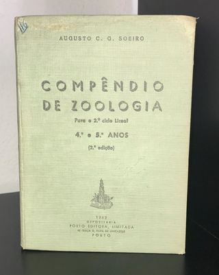 Compêndio de Zoologia de Augusto C. G. Soeiro
