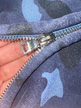 Chaqueta BAPE Camuflaje Azul Tiburón