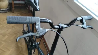 Bicicleta Plegable Negra