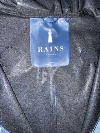 Chubasquero Rains azul unisex