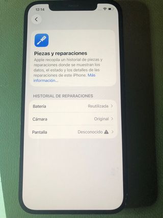 iPhone 12 64GB Batería 87%