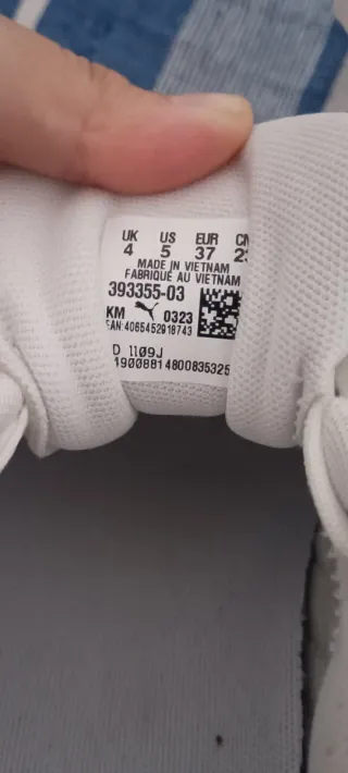 Zapatillas Puma Blancas