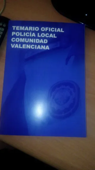 Temario Oposiciones Policía Local C. Valenciana