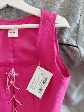 Justillo niña rosa, talla 10