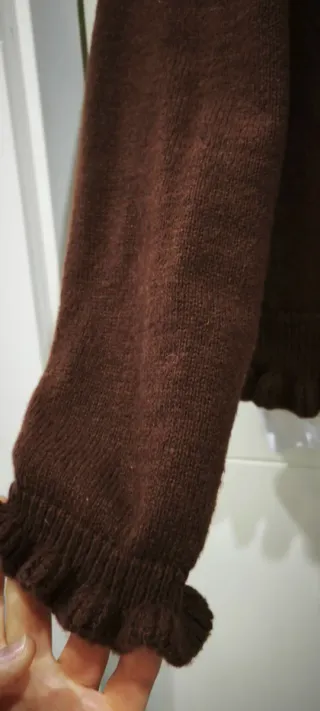 Chaqueta punto Shein volantes