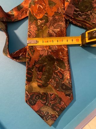 Corbata con pañuelo a juego seda natural