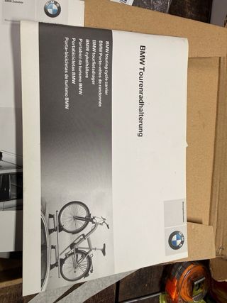 Barras de techo para 2 bicis BMW