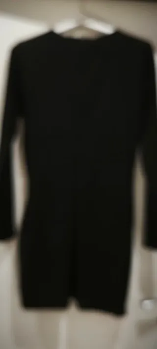 Vestido Zara negro mini