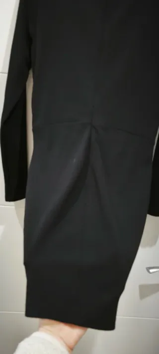 Vestido Zara negro mini