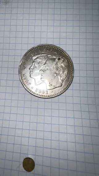 Monedas 12 Euro y 2000 Pesetas Plata 925