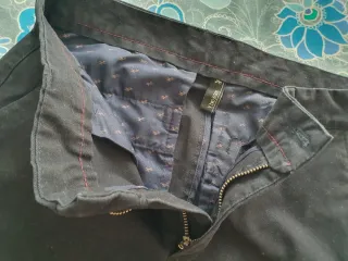Pantaloni uomo slim neri taglia 44