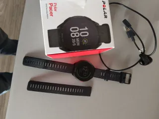Reloj Polar Pacer Negro