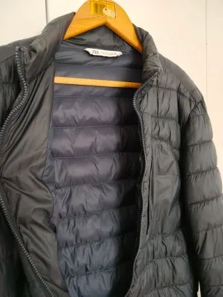 Chaqueta acolchada Zara negra
