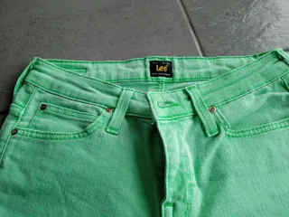Pantalón Lee mujer verde