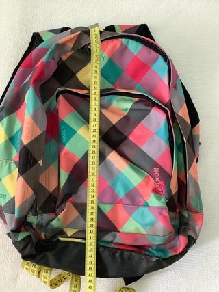 Mochila escolar/universitaria Roxy gran capacidad