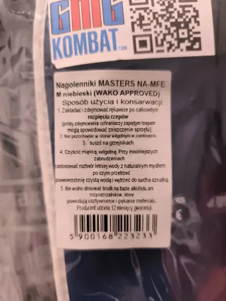 Protecciones Pies y Espinillas Kingbox WAKO.tallaM