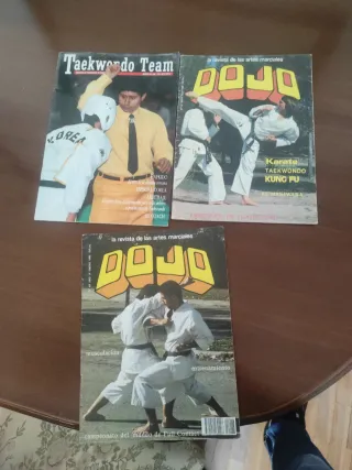 Pack revistas Dojo y taekwondo team