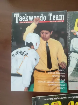 Pack revistas Dojo y taekwondo team