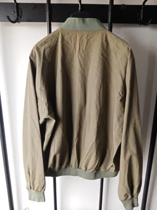 Giacca bomber verde oliva