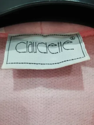 Vestaglia Claudette vintage rosa con scatola