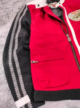 Harley Davidson Chaqueta Mujer Estilo Racing 2004'