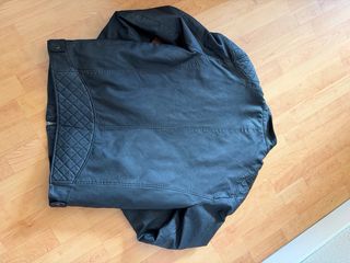 Cazadora Piel Easy Wear Hombre Negra