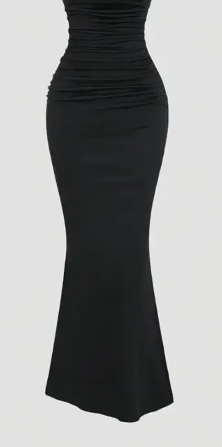 Vestito lungo nero elegante