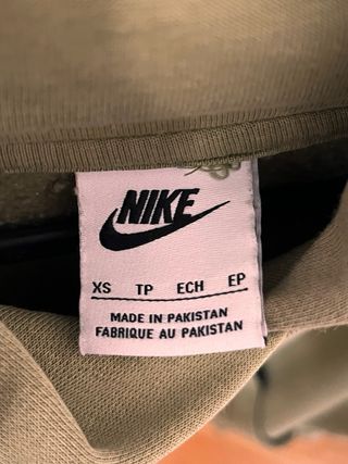 Chándal Nike oversize de color verde