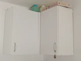 Armario Colgante Esquina Blanco