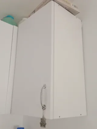 Armario Colgante Esquina Blanco