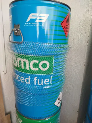 Bidón vacío F2 y F3 Fórmula 1