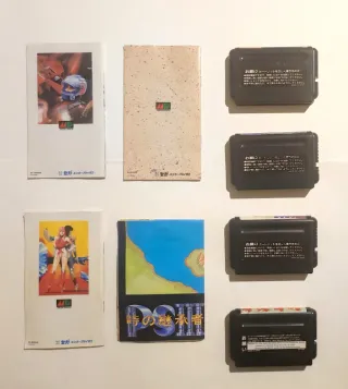 4 Videogiochi Sega MegaDrive - ©1989/92 Japan
